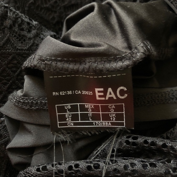 Guess Black Lace Cut Out Party Dress - Picture 10 of 11